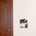 thumbnail image 5 of Pine Tree & Bear Double Toggle Switch Cover Wall Plate - Black Bear on Birch Double Switch Cover, Rustic Cabin Wall Plate, Lodge Style Woodland Home Décor, 5 of 7