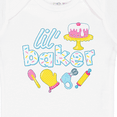 thumbnail image 4 of Inktastic Lil' Baker Icing and Cake Boys or Girls Baby Bodysuit, 4 of 5