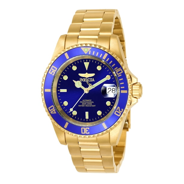 Reloj Invicta Pro Diver 8930OB Hombres Oro 40mm Acero inoxidable