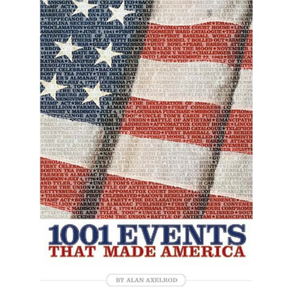 Pre-Owned 1001 Events That Made America (Paperback) 1426200218 9781426200212