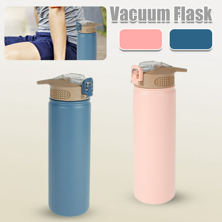 1x Thermos Insulated Water Bottle Vacuum Flask Cup with Handle Cup
