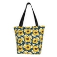 thumbnail image 2 of Kdxio Sunflowers Women Reusable Grocery Bags Foldable Ripstop,Reusable Shopping Bags for Shopping,Gym,Gift, 2 of 8