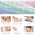 10PCS Baby Towels Cotton Baby Washcloths Soft Newborn Baby Face Towel Natural Baby Muslin