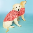 thumbnail image 5 of Doggy Parton, Dog Clothes, Gingham Western Dog Shirt, Red, L, 5 of 9