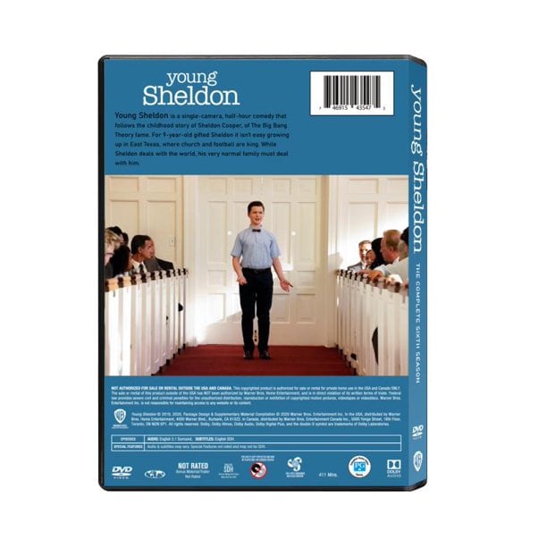 Young Sheldon Complete Series 1-6 (DVD) -English only - Walmart.ca