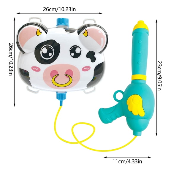 LACKUST Super Backpack Soaker Blaster,Super Soaker Blasters for Outdoor Summer,Swimming,Pool Backyard,Beach,Summer Water Toys for Ages 5 to 7 Years