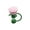 Pink, variant on JoyMoreHome Rose Flower Straw Covers, Silicone Straw Toppers, Dust Proof Plugs, Protector, Drinking Dust Cap for Accessories