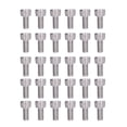 thumbnail image 1 of Juego de tornillos Nikou 30 piezas kit de tornillos con tapa de enchufe A2-70, 1 of 9