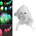 thumbnail image 4 of Halloween String Light Skeleton Head LED String Light Holiday Light String, 4 of 10