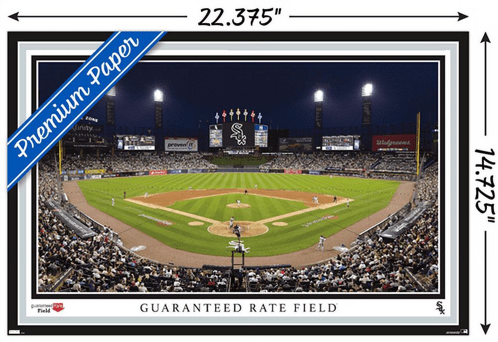 MLB Chicago White Sox - Guaranteed Rate Field 22 Wall Poster, 14.725" x 22.375"