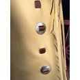 thumbnail image 5 of K Bar J Leather Company Cowboy Puncher Versality Unisex Vintage Riding Rodeo Chaps, Tan, 5 of 7