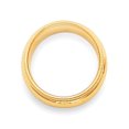 thumbnail image 3 of Primal Gold 10 Karat Yellow Gold 4mm Milgrain Comfort Fit Band Size 13, 3 of 7