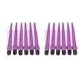 thumbnail image 3 of 12 piezas pinzas de peluquería pinzas para el cabello 6 colores horquillas de corte para salón de peluquería para peinado y corte de salón(Rosa roja) Ecomeon no, 3 of 6