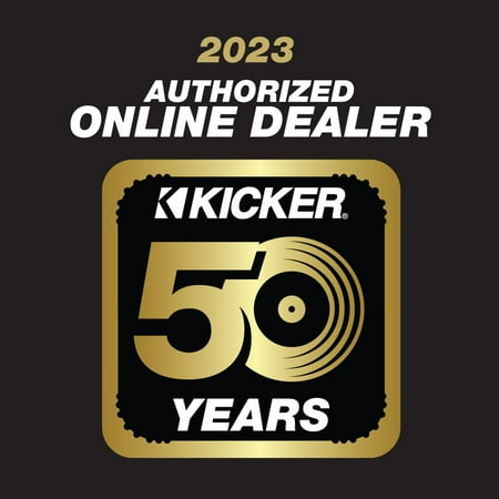 KICKER - CS Series 6-1/2" 2-Way Car Speakers with Polypropylene Cones (Pair) - Black
