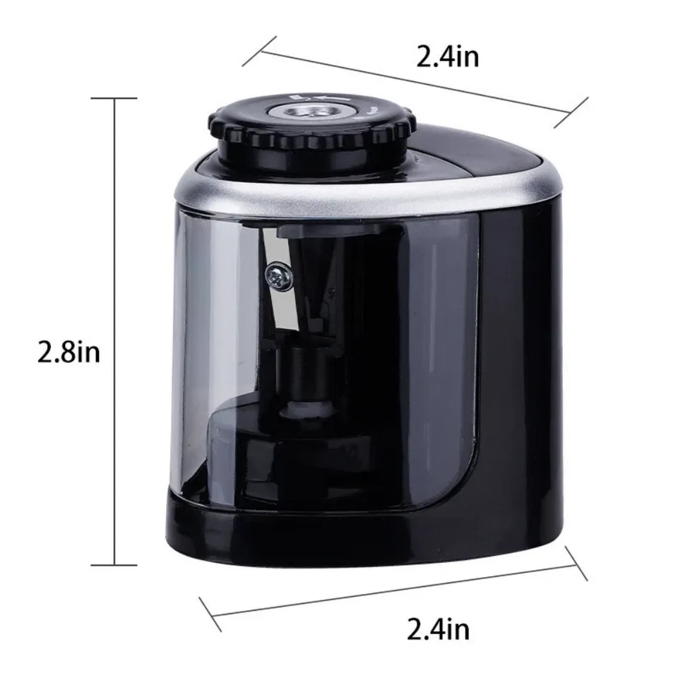 BUTTERFLY- Electric Automatic Pencil Sharpener, Quick & Quiet Helical Blade For Home Office