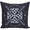 Blue, variant on Simply Daisy 16" x 16" Bandana-Rama Geometric Print Pillow