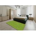 thumbnail image 5 of Ahgly Company Machine Washable Indoor Square Transitional Green Area Rugs, 3' Square, 5 of 7