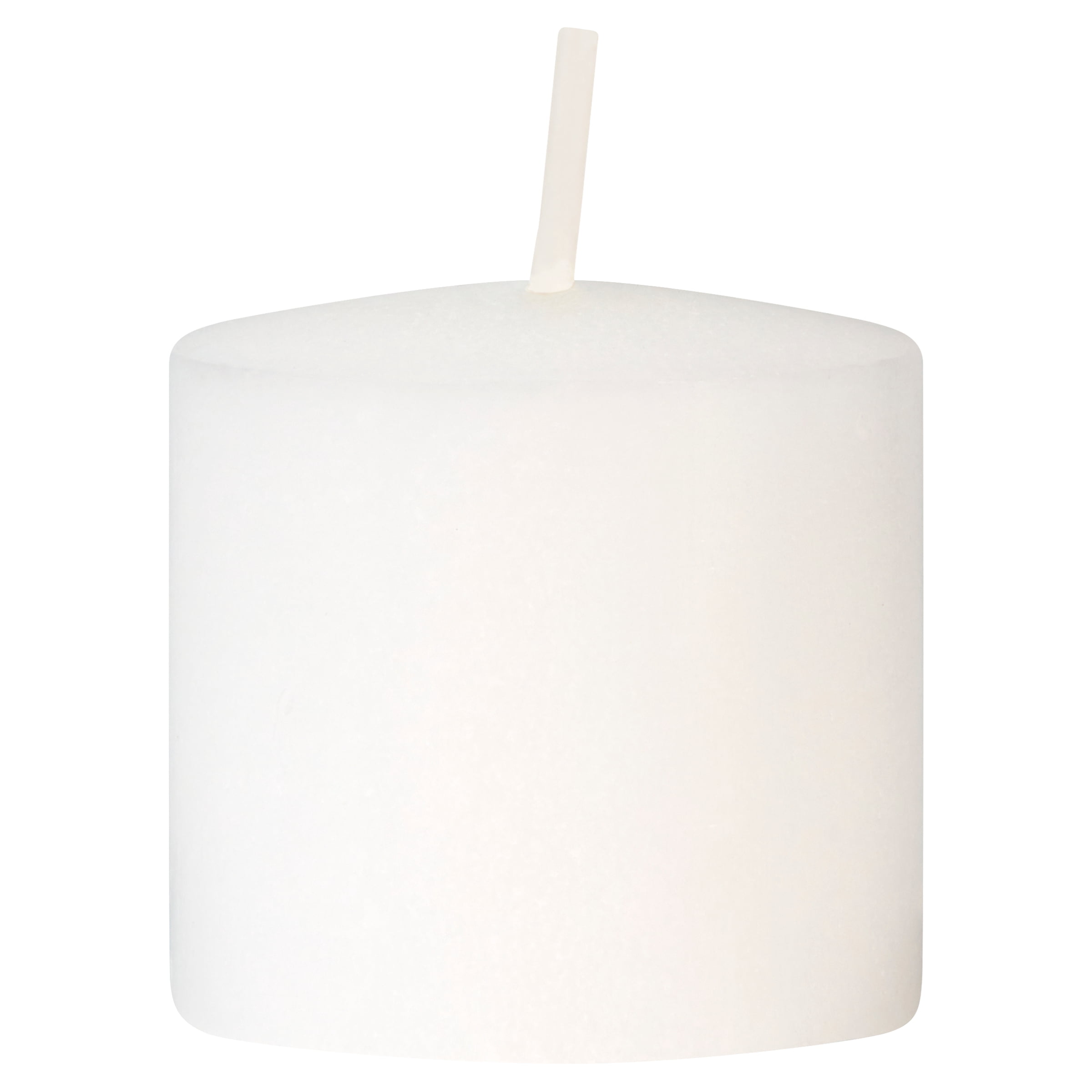 Mainstays Unscented Votive Candles, White, 4-Pack