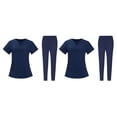 thumbnail image 1 of Enfermería Scrub Set Top Pantalones Transpirable Trabajo Uniforme para Enfermera Yoga Jogger, 1 of 5