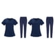 thumbnail image 1 of Enfermería Scrub Set Top Pantalones Transpirable Trabajo Uniforme para Enfermera Yoga Jogger, 1 of 5