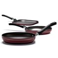 thumbnail image 1 of Juego x3 Sartenes Antiadherentes -  | Bateria de Cocina - Utensillos de Cocina | Ideal para tu Hogar & Cocina Integral | Sarteneta Cuadrada 28x28-20 - 24 cm, 1 of 7