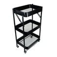 thumbnail image 1 of Carro Utilitario Plegable HW HOME de Metal con Ruedas de 3 Niveles, 1 of 4