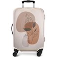 thumbnail image 3 of Travel Luggage Cover Suitcase Protector Fits 18-32 Inch Luggage Wheel Covers Patterned Travel Related Items Flower Luggage Protector Elastic Luggage Anti-scratch Suitcase Cover L, 3 of 5