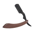 thumbnail image 2 of Maquinilla de afeitar de barbero plegable jinwen Dispositivos de afeitado de peluquero acero inoxidable resistente, 2 of 8