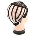 thumbnail image 3 of Gorras Frontales de Encaje Negro para Pelucas Correas Ajustables Tejido de Redecil para El Cabello Salvador Gorra de pelucas de pelo de mujer, 3 of 9