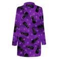 thumbnail image 5 of DDAPJ pyju Halloween Cardigan Sweaters for Women,Women's 2023 Halloween Cat Pumpkin Theme Cardigan Long Sleeve Open Front Knit Sweater Outwear Coat, 5 of 5