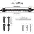 thumbnail image 3 of Self Closing Gate Spring Hardware Adjustable Metal Spring Closure For Light To Heavy Duty Wooden Gates Door Fence Black Garden Gate Closer For Wooden, 3 of 5