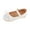 White, variant on Children's Girls Wedding Shoes Flower Child Shoes Sequins Fine Glitter Bow Girl Shoes Slide Sandals Glitter