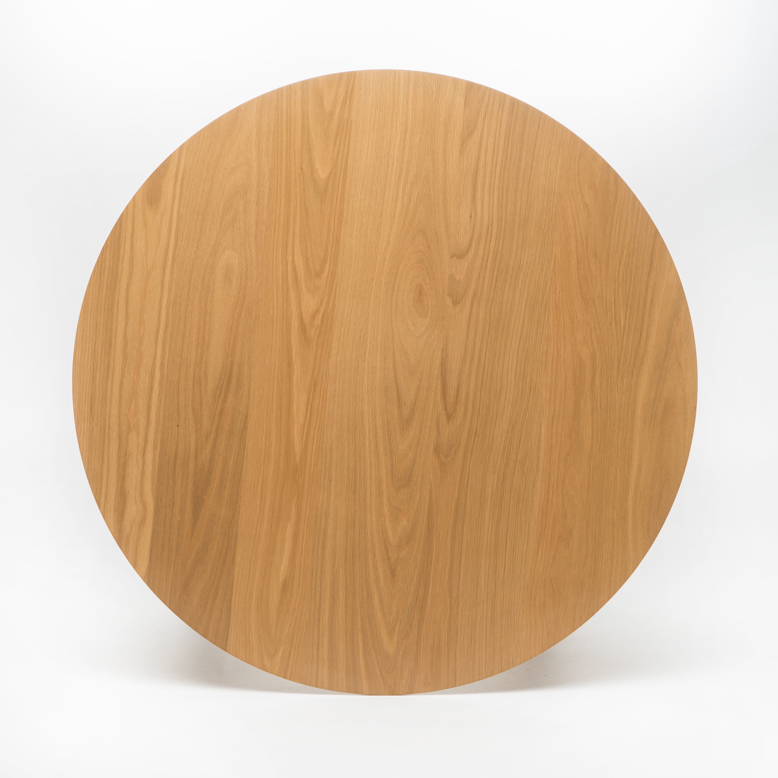 Round Counter Height Dining Table 35.4 Inch, Natural Oak Finish Bar Table for Kitchen Dining Room