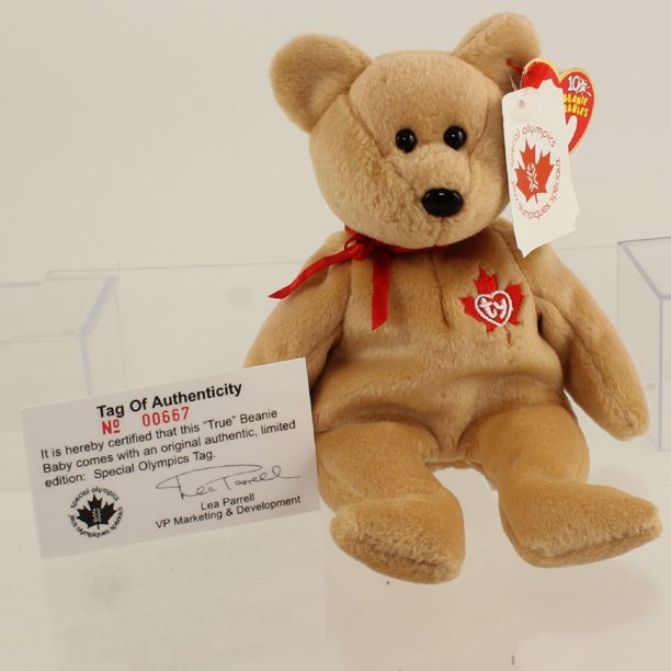 TY Beanie Baby TRUE the Bear ( Special Olympics Version ) (Canada