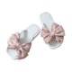 thumbnail image 1 of Zapatillas con lazo de verano para mujer, zapatillas planas con punta abierta de PVC, cómodas y gruesas, color blanco, talla 36 o 37, 1 of 8