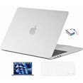 thumbnail image 1 of Kit de Estuche Transparente con Puntos para MacBook Air 13.6" M5/M4/M3/M2 A3449/A3240/A3113/A2681, 1 of 8