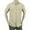 Khaki, variant on kamemir Men's Loose Fit Midweight Chambray ShortSleeve Shirt(Khaki,4XL)
