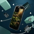 thumbnail image 4 of DistinctInk Hybrid (Acrylic / TPU) Clear Slim Fit Case for Apple iPhone 15 PLUS (6.7" Screen) - "Enchanting Wildlife: Magnificent Animals in their Picturesque Habitat", 4 of 8
