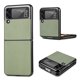 thumbnail image 1 of Funda de teléfono con pantalla plegable para Samsung Galaxy Z Flip3, carcasa dura de PC con patrón de fibra, todo envuelto, funda protectora xuanjing  unisex, 1 of 2