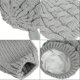 thumbnail image 5 of Conjunto de gorro y manoplas unisex para bebés y niños pequeños, gorro y guantes de punto grueso y cálido para invierno, para bebés, niños y niñas, 5 of 7