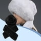 thumbnail image 5 of Sombrero de pescador con bufanda, gorro térmico informal para nieve, ideal para caminatas, acampadas y excursiones. negro, 5 of 8