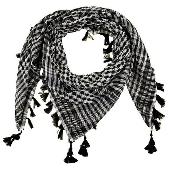 EIMELI Arab Hijab Head Scarf Shemagh Scarf Arabian Dubai Headscarf Ethnic Head Covering