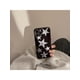thumbnail image 2 of 1pc Glossy Black & Silver Five-Star Pattern Phone Case For Apple Iphone, 2 of 4