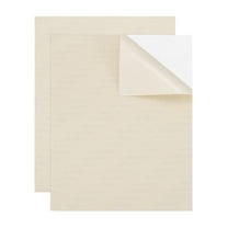 2 Pcs Leather Repair Patch 8"x10" Self-Adhesive Leather Vinyl Repair Tape Kit for Furniture Couches Sofa Chair Car Boat Seats Jackets, Beige Yellow