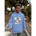 thumbnail image 2 of Dippin' Dots Variety Tee - Ice Cream Flavors Graphic Youth's Hoodie, 2 of 4