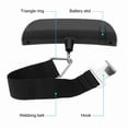 thumbnail image 4 of Portable Digital Luggage Scale, 50kg/110lb LCD Hanging Suitcase Weight Scale for Travel and Baggage, 4 of 6