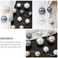 thumbnail image 5 of 12pcs mujer seguridad perla broche pin multifuncional broche de broche (estilo aleatorio), 5 of 5
