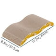 thumbnail image 3 of 2X Scratcher Cardboard Scratch Pad with Premium Scratch Textures Scratching Pad, 3 of 7