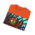 thumbnail image 4 of Octopus 9 tentacles, hand drawn art, skate & surf wear on a Unisex T Shirt., 4 of 4