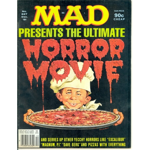 MAD Magazine Vintage Collectible #227 DEC 1981
